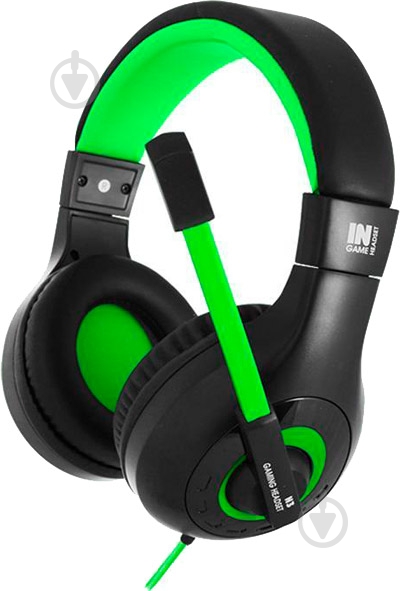 Гарнитура Gemix N3 black/green (4300109) - фото 1