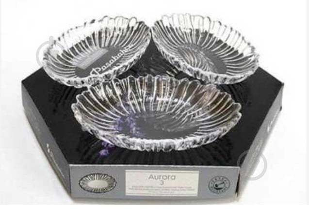 Блюдо овальне Pasabahce Aurora 3 шт. 10545 - фото 2 Блюдо овальне Pasabahce Aurora 3 шт. 10545 - фото 2