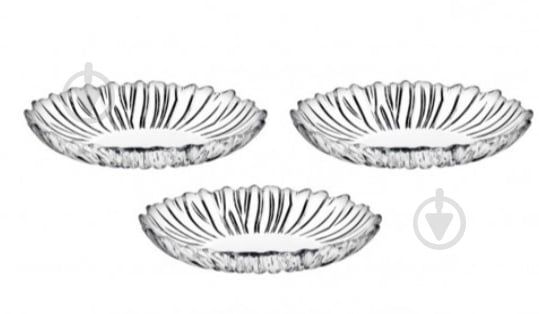 Блюдо овальне Pasabahce Aurora 3 шт. 10545 - фото 1 Блюдо овальне Pasabahce Aurora 3 шт. 10545 - фото 1