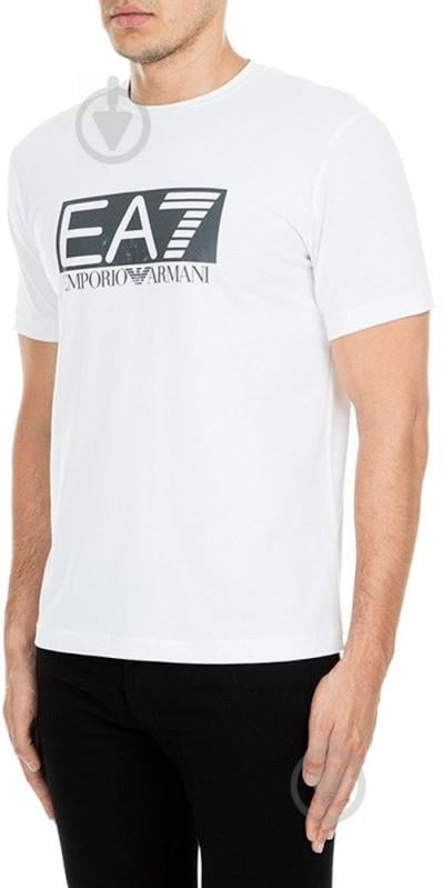 Футболка EA7 JERSEY_T-SHIRT 3GPT62-PJ03Z-1100 р.S белый - фото 2