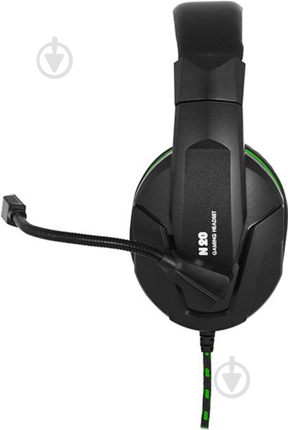 Гарнитура Gemix N20 black/green (4300107) - фото 3 Гарнитура Gemix N20 black/green (4300107) - фото 3