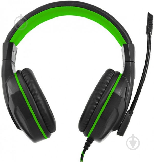 Гарнитура Gemix N20 black/green (4300107) - фото 2 Гарнитура Gemix N20 black/green (4300107) - фото 2
