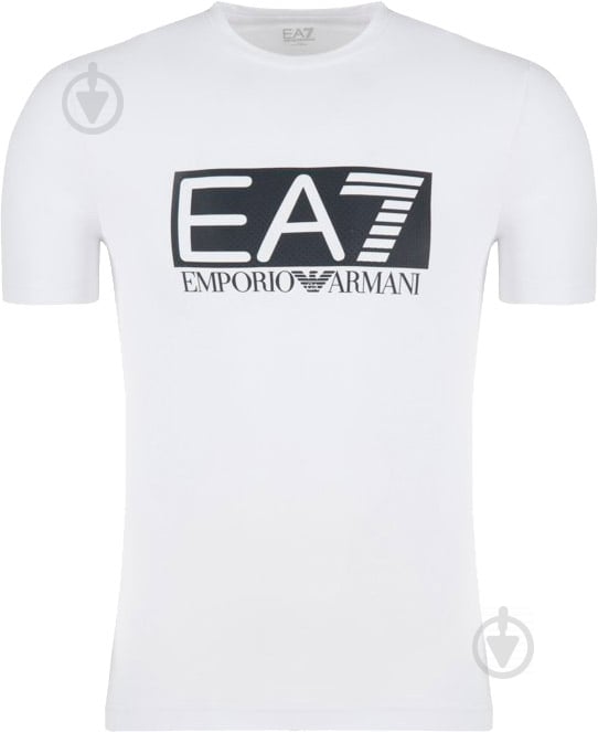 Футболка EA7 JERSEY_T-SHIRT 3GPT62-PJ03Z-1100 р.2XL белый - фото 1