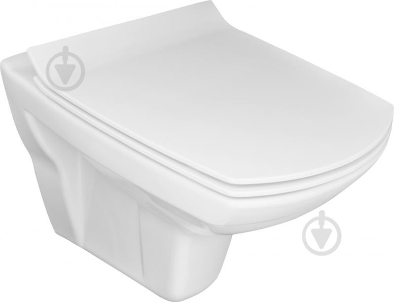 Унитаз подвесной Cersanit Carina без крышки - фото 1