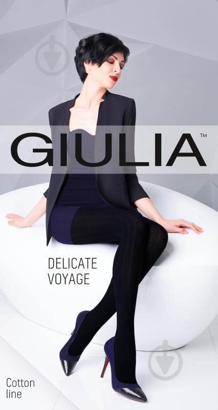 Колготки Giulia Delicate Voyage 150 den 4 nero - фото 1