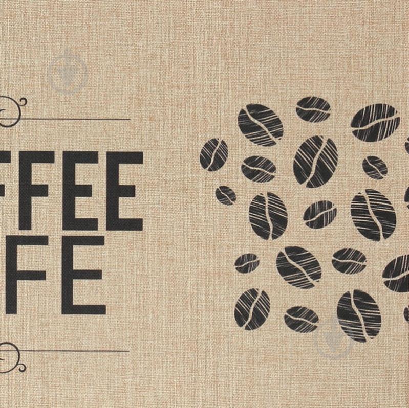 Коврик Лен Coffee life 5635 45x75 см - фото 3 Коврик Лен Coffee life 5635 45x75 см - фото 3