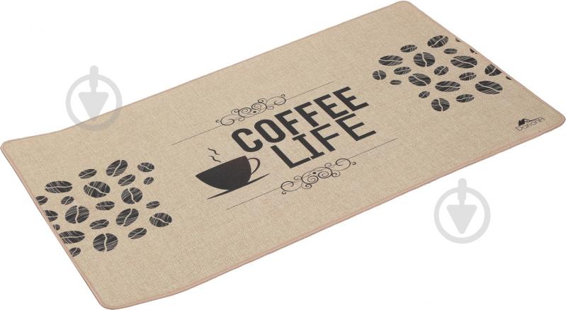 Коврик Лен Coffee life 5635 45x75 см - фото 2 Коврик Лен Coffee life 5635 45x75 см - фото 2