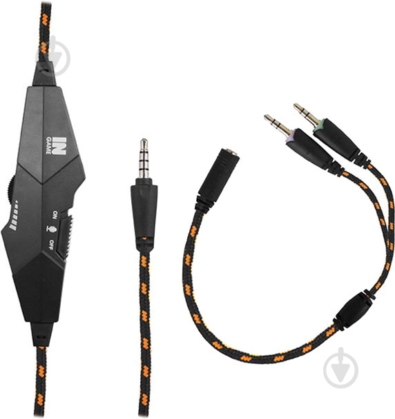 Гарнитура Gemix N20 white/black/orange (4300108) - фото 3