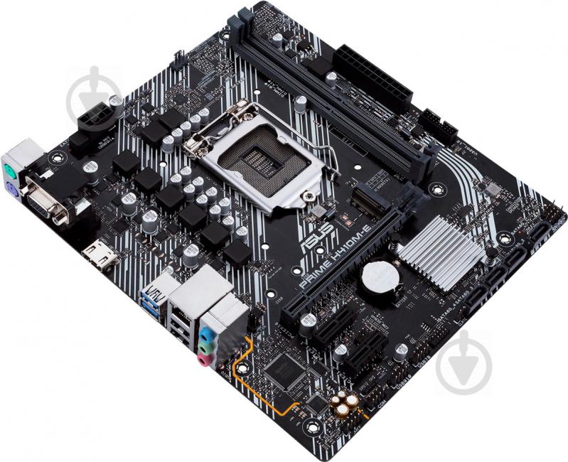 Материнська плата Asus PRIME H410M-E (Socket 1200, Intel H410, micro ATX) - фото 3