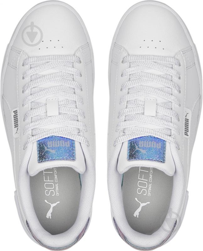 Кроссовки для девочек Puma JADA BIOLUMINESCENCE JR 38619401 р.38 белые - фото 4