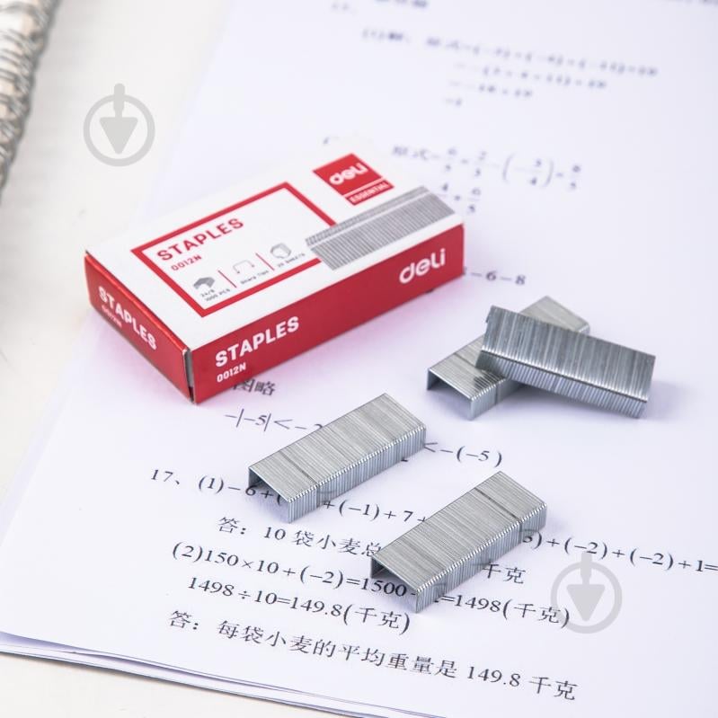 Скобы №24 1000 шт. 0012N Deli - фото 4