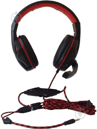 Гарнитура Gemix W-360 black/red (W-360 Gaming) - фото 3