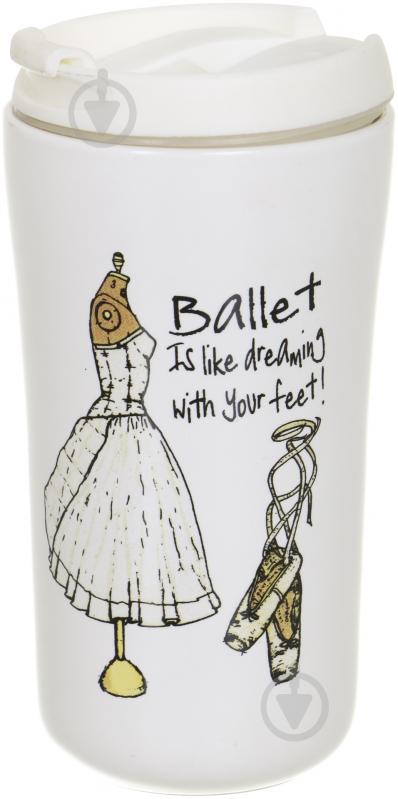 Чашка с крышкой MODA 350 мл Fiora - фото 1 Чашка с крышкой MODA 350 мл Fiora - фото 1