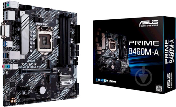 Материнська плата Asus PRIME B460M-A (Socket 1200, Intel B460, mirco ATX) - фото 6