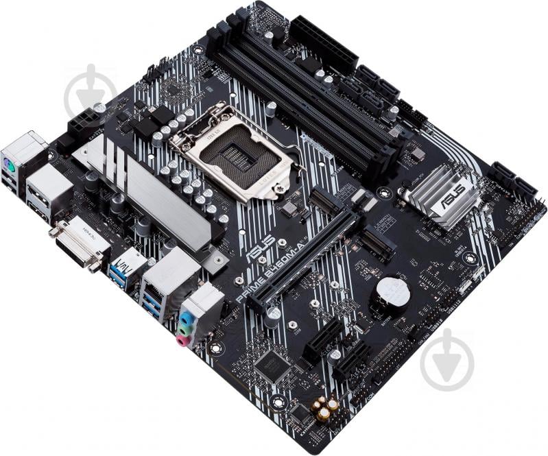 Материнська плата Asus PRIME B460M-A (Socket 1200, Intel B460, mirco ATX) - фото 3