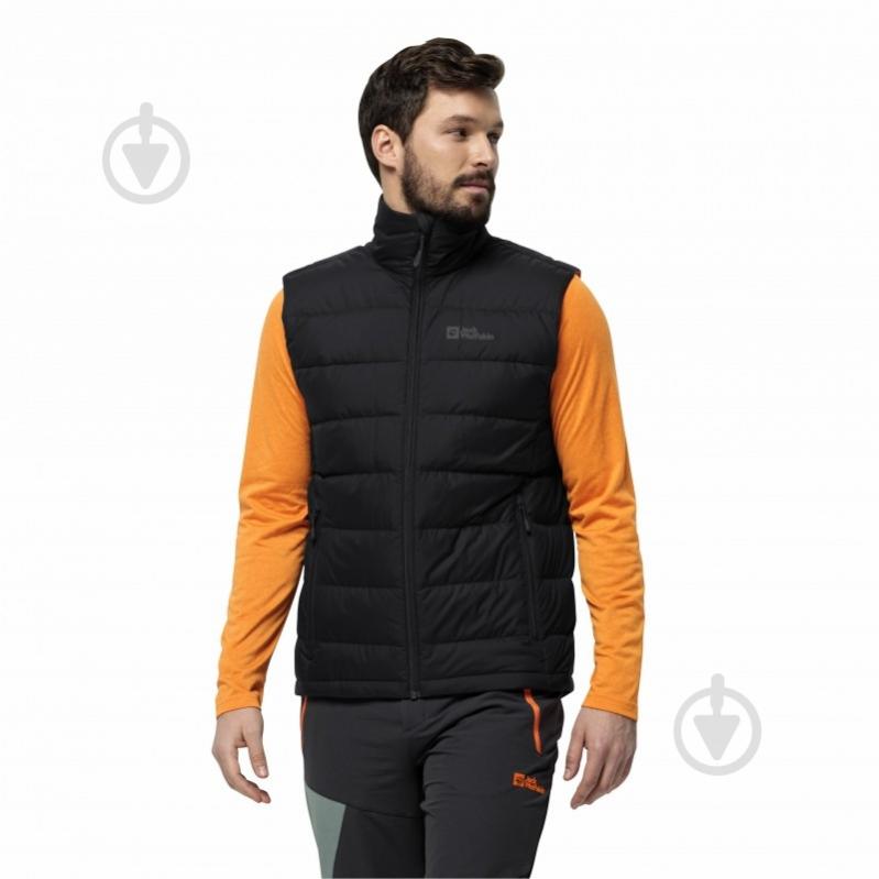 Жилет Jack Wolfskin Ather Down Vest M Rds 1207691_6000 р.XL черный - фото 3 Жилет Jack Wolfskin Ather Down Vest M Rds 1207691_6000 р.XL черный - фото 3