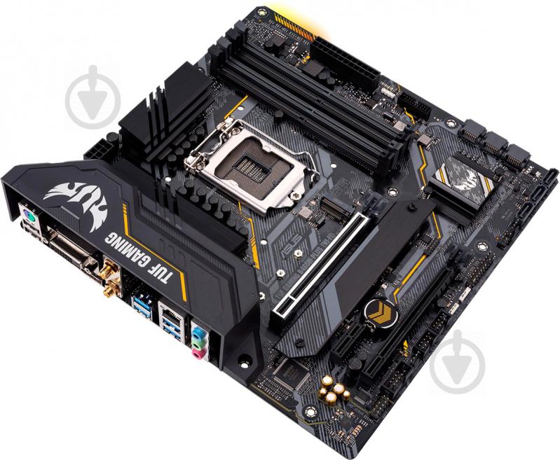 Материнська плата Asus TUF GAMING B460M-PLUS (Socket 1200, Intel B460, mirco ATX) - фото 4