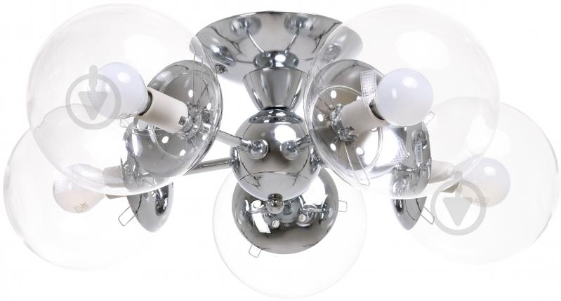 Светильник потолочный Accento lighting Doviles 40 Вт E14 хром - фото 1 Светильник потолочный Accento lighting Doviles 40 Вт E14 хром - фото 1