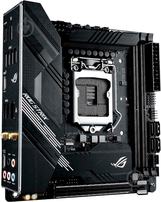 Материнська плата Asus ROG STRIX B460-I GAMING (Socket 1200, Intel B460, mini ITX) - фото 1