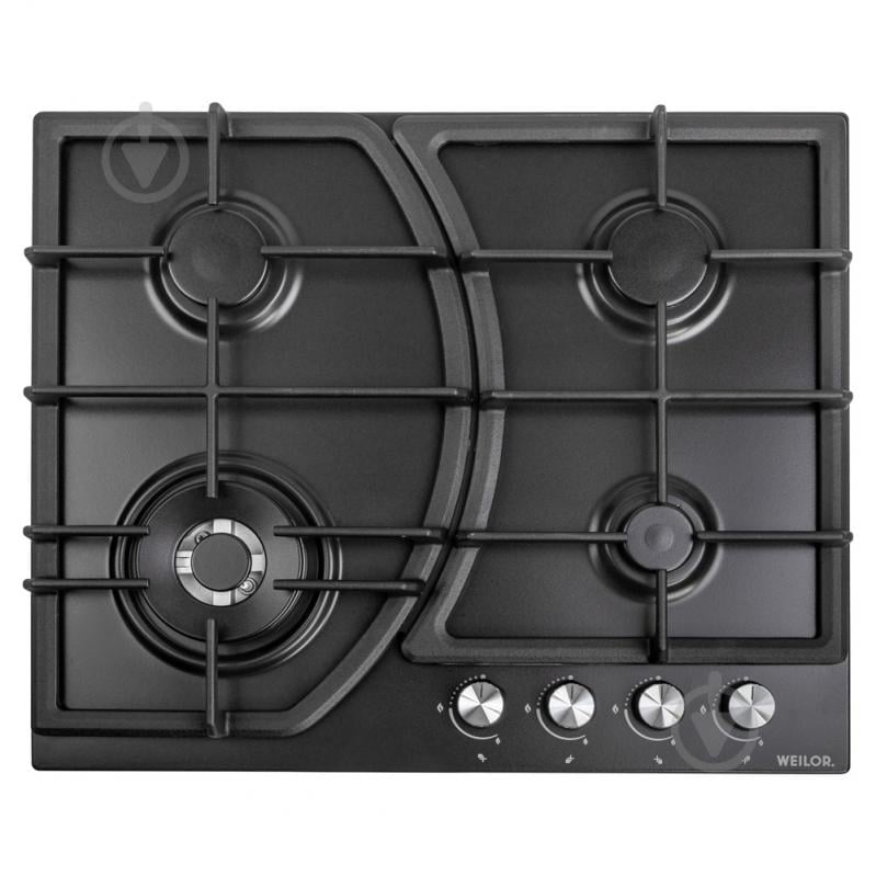 Варочная поверхность газовая WEILOR GM W 644 BL - фото 1