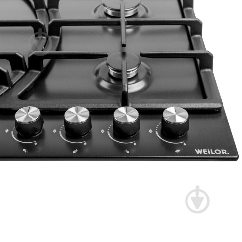 Варочная поверхность газовая WEILOR GM W 644 BL - фото 5