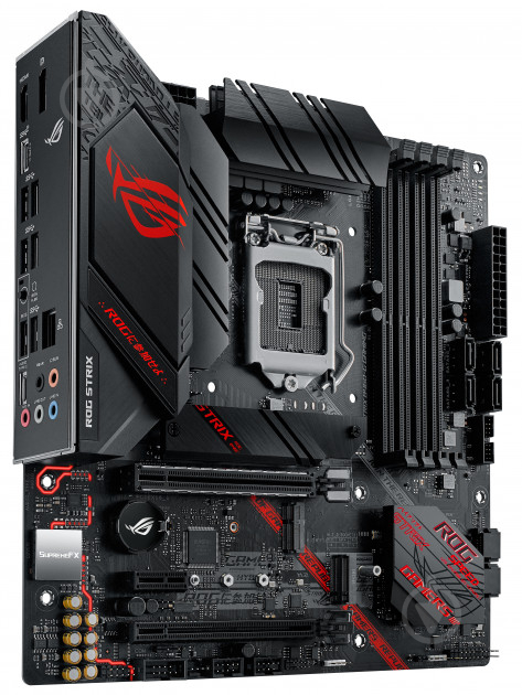 Материнська плата Asus ROG STRIX B460-G GAMING (Socket 1200, Intel B460, mirco ATX) - фото 2