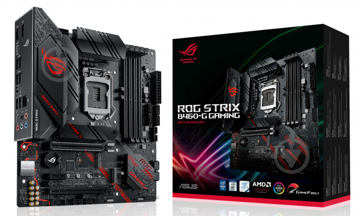 Материнська плата Asus ROG STRIX B460-G GAMING (Socket 1200, Intel B460, mirco ATX) - фото 7