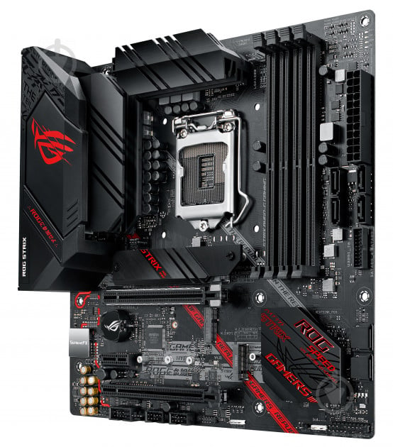 Материнська плата Asus ROG STRIX B460-G GAMING (Socket 1200, Intel B460, mirco ATX) - фото 3