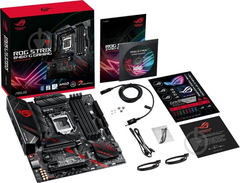 Материнська плата Asus ROG STRIX B460-G GAMING (Socket 1200, Intel B460, mirco ATX) - фото 6