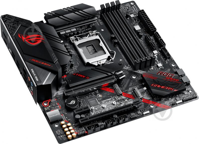 Материнська плата Asus ROG STRIX B460-G GAMING (Socket 1200, Intel B460, mirco ATX) - фото 5