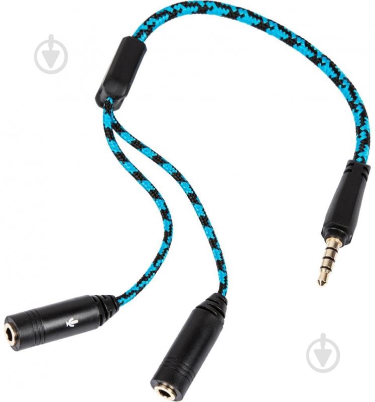 Гарнитура Gemix W-360 black/blue (W-360 Black/Blue) - фото 6