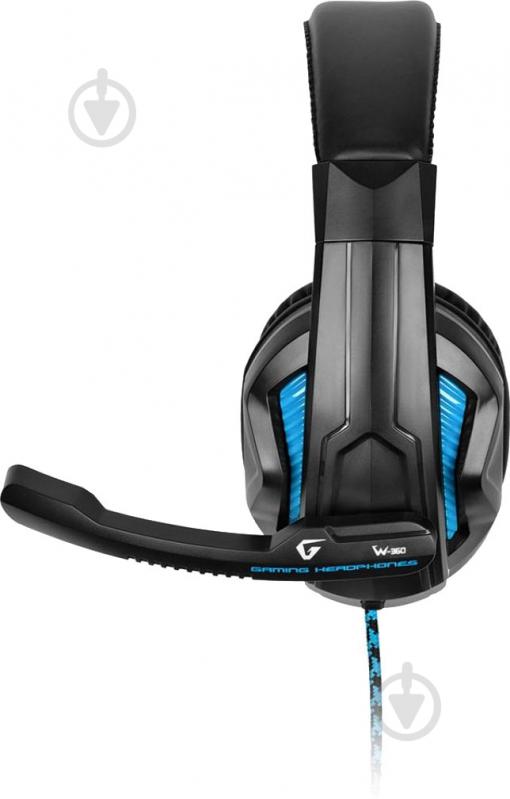Гарнитура Gemix W-360 black/blue (W-360 Black/Blue) - фото 3