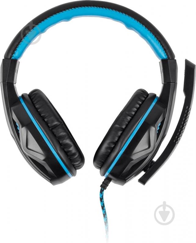 Гарнитура Gemix W-360 black/blue (W-360 Black/Blue) - фото 2