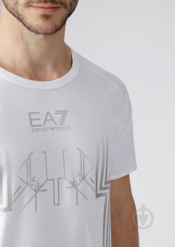 Футболка EA7 JERSEY_T-SHIRT 3GPT78-PJV8Z-1100 р.M білий - фото 2