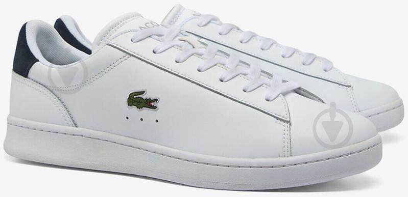 Кеды Lacoste Carnaby 48SMA0011042 р.44,5 белый - фото 2 Кеды Lacoste Carnaby 48SMA0011042 р.44,5 белый - фото 2