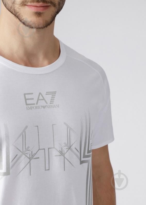 Футболка EA7 JERSEY_T-SHIRT 3GPT78-PJV8Z-1100 р.S белый - фото 2