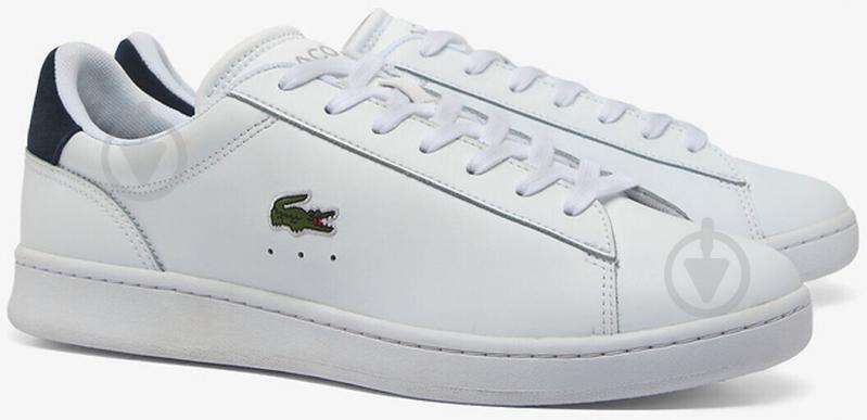 Кеди Lacoste Carnaby 48SMA0011042 р.41,5 білий - фото 2 Кеди Lacoste Carnaby 48SMA0011042 р.41,5 білий - фото 2