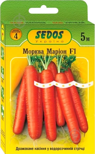 Семена морковь Марион на ленте 5 м - фото 1