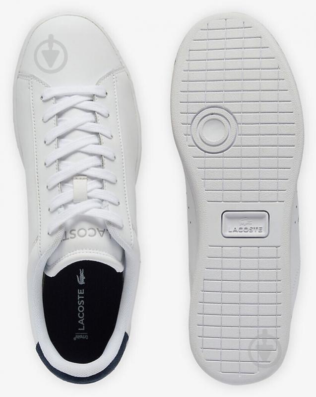 Кеди Lacoste Carnaby 48SMA0011042 р.42,5 білий - фото 6 Кеди Lacoste Carnaby 48SMA0011042 р.42,5 білий - фото 6