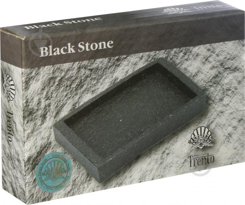 Мыльница Trento Black Stone 46589 - фото 3