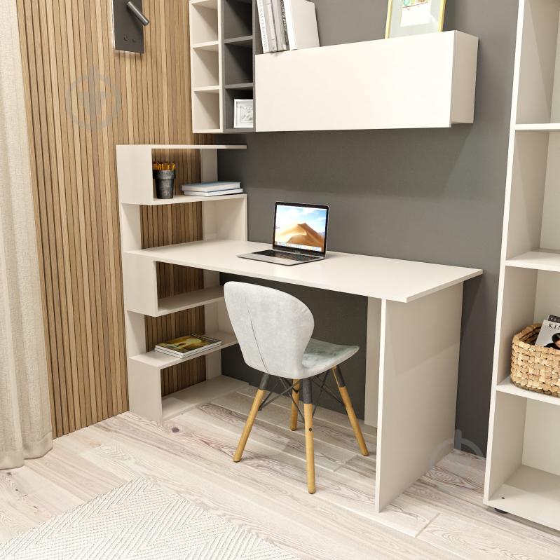 Стол компьютерный Metkas Home RIO 1420х600х1230 - фото 3 Стол компьютерный Metkas Home RIO 1420х600х1230 - фото 3