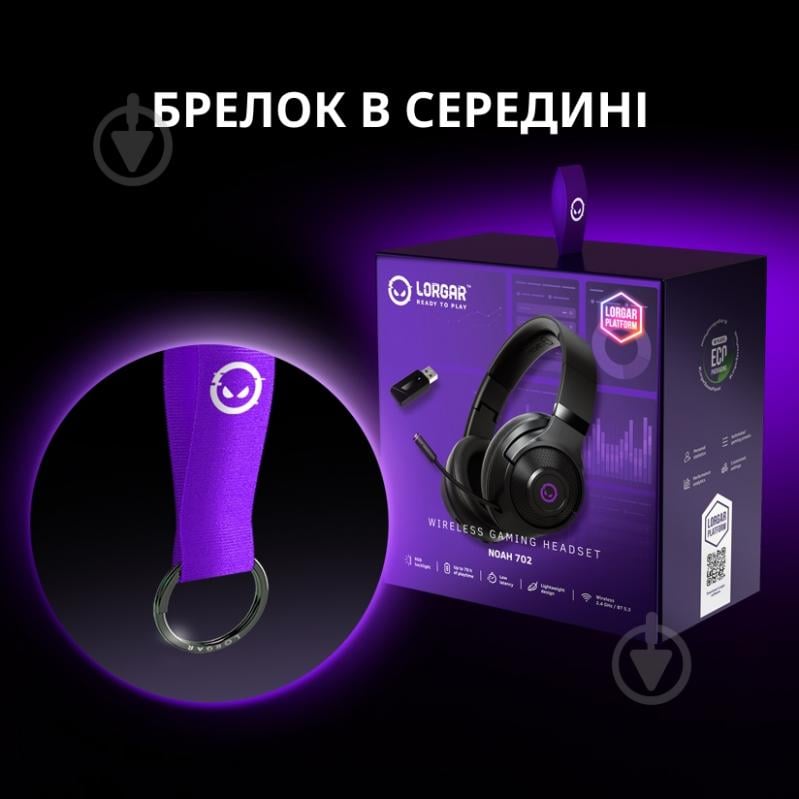Гарнитура игровая LORGAR Noah 702 (LRG-GHS702) - фото 12