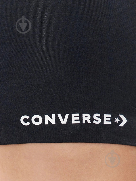 Бра Converse WORDMARK BRA TOP 10024540-001 р.XS черный - фото 5