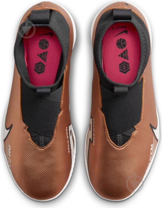 Бутсы Nike DR6050-810 р.38,5 коричневый - фото 6