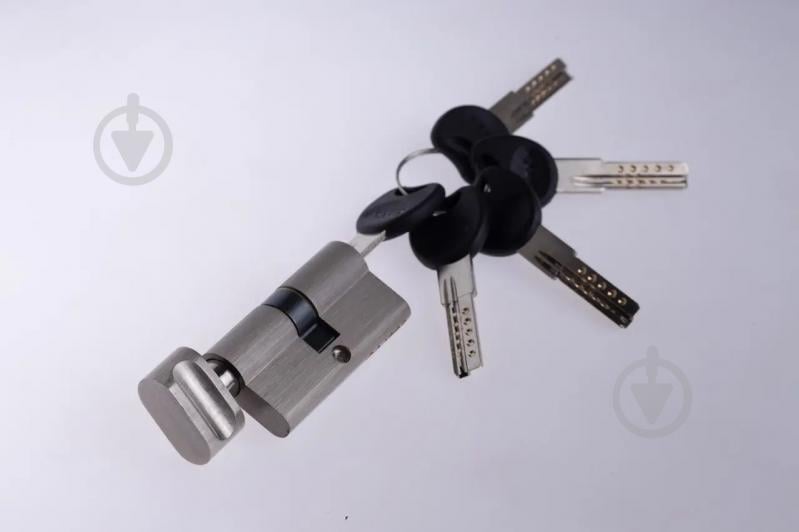 Цилиндр ASTEX 40x30 ключ-вороток 70 мм сатин - фото 3 Цилиндр ASTEX 40x30 ключ-вороток 70 мм сатин - фото 3