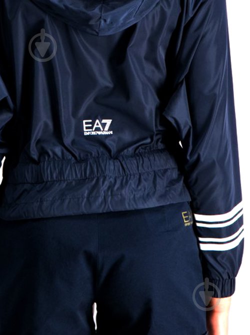 Вітрівка жіноча демісезонна EA7 TESSUTO BOMBER JACKET 3GTB14-TN18Z-1554 р.XS блакитна - фото 2