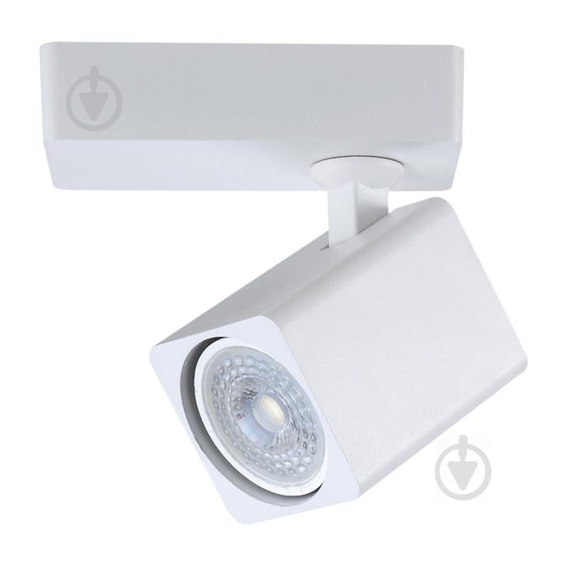 Спот Victoria Lighting 1x35 Вт GU10 білий Shark/PL1 white - фото 1