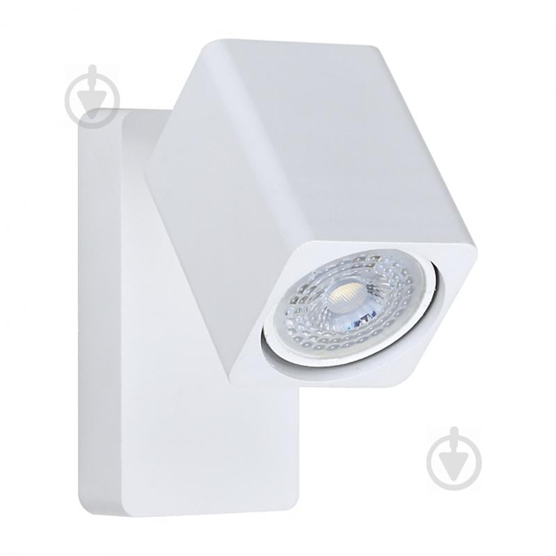 Спот Victoria Lighting 1x35 Вт GU10 білий Shark/PL1 white - фото 2