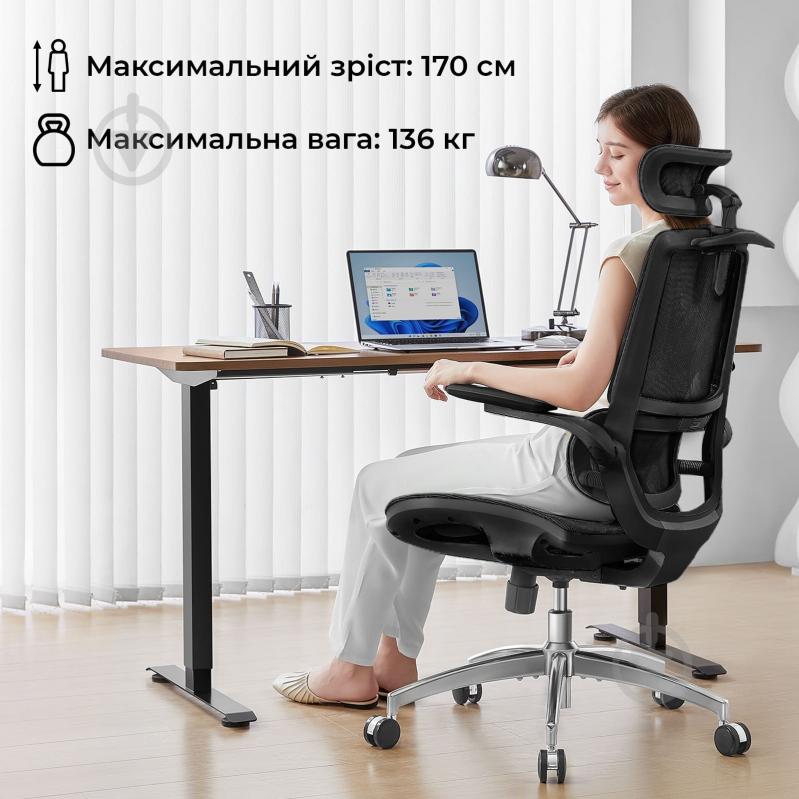 Кресло офисное Sihoo M59AS Mesh Black черный - фото 13