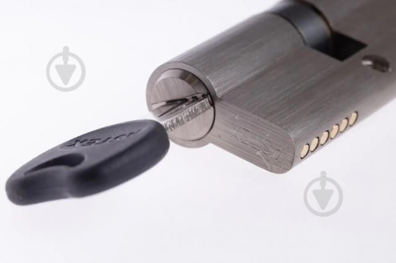 Цилиндр ASTEX 55x35 ключ-вороток 90 мм сатин - фото 3 Цилиндр ASTEX 55x35 ключ-вороток 90 мм сатин - фото 3